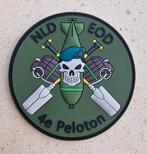 Zeldzame 4e pelotons badge van de EOD, Ophalen, Landmacht, Nederland, Embleem of Badge