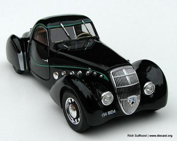 Peugeot 302 Darl’ Mat Le mans 1937 zwart (1:18, Norev) beschikbaar voor biedingen