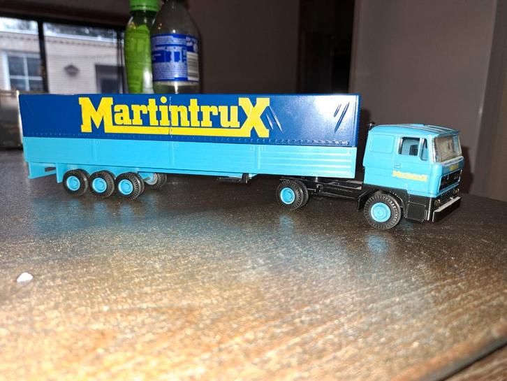 Daf 2800 Martintrux Venlo lion car, Hobby en Vrije tijd, Modelauto's | 1:50, Zo goed als nieuw, Bus of Vrachtwagen, Lion Toys