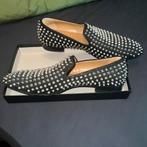 Christian Louboutin Loafers dandelion full spikes, Christian Louboutin, Zwart, Gedragen, Loafers