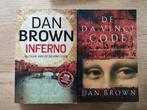 Dan Brown - DaVinci code en Inferno, Boeken, Ophalen of Verzenden, Gelezen