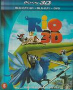 Rio 3D Blu-ray + DVD (2011) Avontuurlijke Animatie, Ophalen of Verzenden, Zo goed als nieuw, Tekenfilms en Animatie