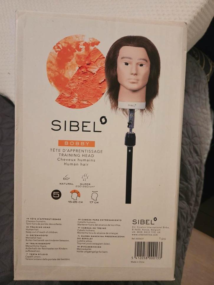 Sibel Bobby Oefenhoofd man  nieuw in doos, Hobby en Vrije tijd, Cursusmateriaal, Nieuw, Meerdere media, Ophalen