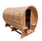 TR270 Barrelsauna | Compleet geleverd | Levering NL/BE, Ophalen of Verzenden, Nieuw, Fins of Traditioneel, Complete sauna