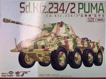 Coelianmodels, MGF 3001, Sd Kfz 234 Puma, 1/72, € 22,99 beschikbaar voor biedingen
