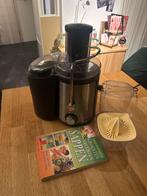 Sapcentrifuge + Receptenboek + Citruspers, Witgoed en Apparatuur, Juicers, Ophalen, Gebruikt, Elektrisch, Sapcentrifuge