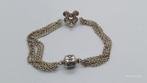 Zilveren armband ALE 925 Pandora, Ophalen of Verzenden, Zilver, Zilver, Met strass