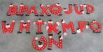 Houten letters, Antiek en Kunst, Ophalen of Verzenden