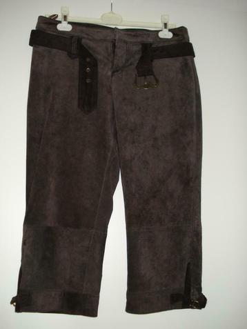 Nieuwe suede broek maat 38 merk Arma beschikbaar voor biedingen