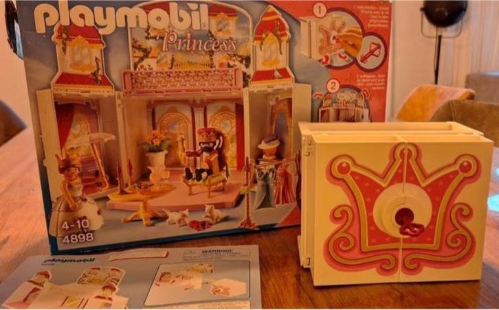 Playmobil Princess kasteel 4898, Kinderen en Baby's, Speelgoed | Playmobil, Zo goed als nieuw, Ophalen