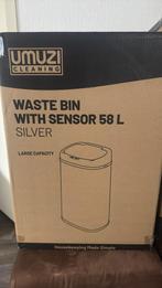 Prullenpak met Sensoe umuzi  58L - Nieuw, Huis en Inrichting, Met pedaal, Nieuw, 40 liter of meer, Ophalen of Verzenden