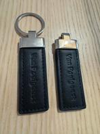 2 Leren Sleutelhangers Van Poelgeest, Verzenden, Zo goed als nieuw