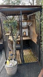 Ren 180x120 cm, Dieren en Toebehoren, Vogels | Hokken en Kooien, Ophalen, Zo goed als nieuw, Metaal, Vogelkooi