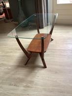 Vintage salontafel jaren 60 ., Huis en Inrichting, Tafels | Salontafels, Gebruikt, Minder dan 50 cm, Rechthoekig, 50 tot 100 cm