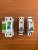 Aardlekschakelaar + 2 Groepen - Gebruikt, Staat Onbekend, Ophalen of Verzenden, Gebruikt, Overige typen