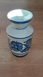 Vintage vaas in blauw tinten Austria, Ophalen of Verzenden