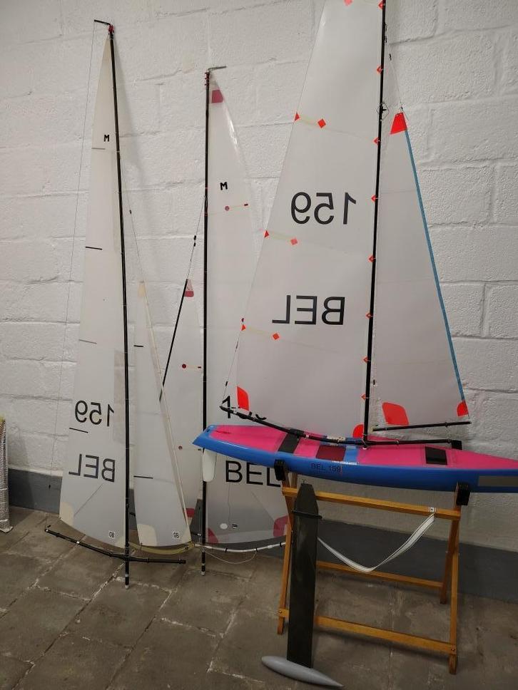 Zeilboot RC klasse M, Hobby en Vrije tijd, Modelbouw | Boten en Schepen, Gebruikt, Overige merken, Ophalen