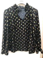 Mooie zwart /gouden blouse XXL, Ophalen of Verzenden, Zo goed als nieuw, Maat 46/48 (XL) of groter, Zwart