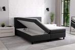 Twee persoonsbed boxspring, Ophalen, Gebruikt, Zwart, Tweepersoons