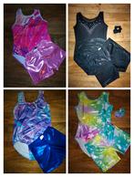 Diverse turnpakjes met turnbroekjes maat 128 nu Afgeprijsd, Kindermaat 122 t/m 140, Ophalen of Verzenden, Nieuw, Turnpak(je)