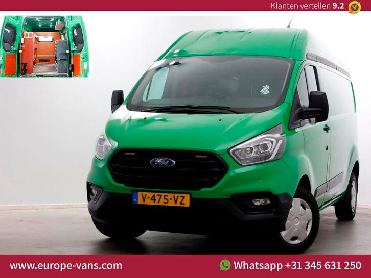 Ford Transit Custom 2.0 TDCI E6 L2H2 Trend Airco/Navi/Camera, Auto's, Bestelauto's, Bedrijf, Te koop, ABS, Achteruitrijcamera
