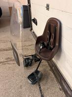 Bobike kinderzitje voor incl windscherm en beugel, Ophalen of Verzenden, Zo goed als nieuw