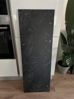 Besta Bovenblad TV Meubel 120cm - Marmerlook, Ophalen, Gebruikt, 100 tot 150 cm, Zwart