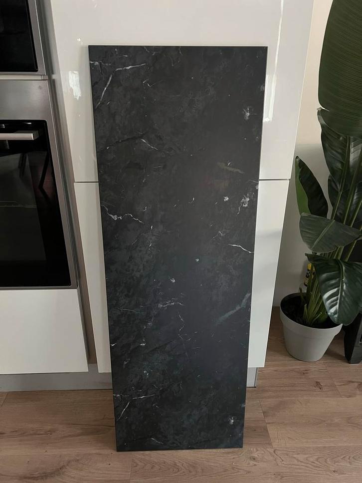 Besta Bovenblad TV Meubel 120cm - Marmerlook, Huis en Inrichting, Keuken | Keukenelementen, Gebruikt, Minder dan 100 cm, 100 tot 150 cm