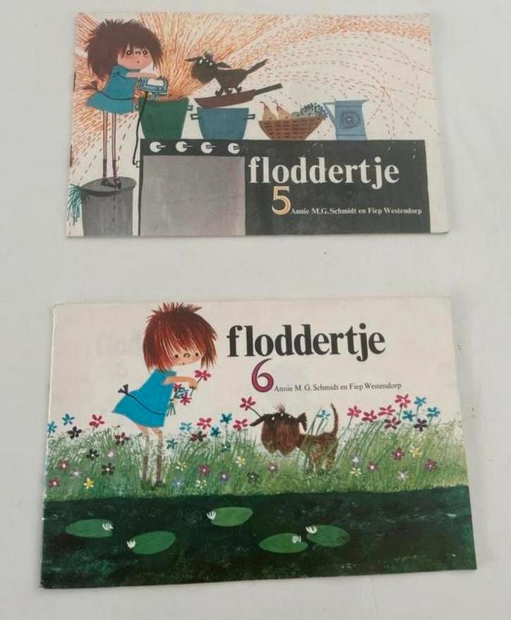 Twee boekjes van floddertje deel 5 -6, Boeken, Kinderboeken | Jeugd | onder 10 jaar, Gelezen, Fictie algemeen, Ophalen of Verzenden