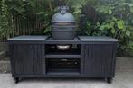 Nieuw - Buitenkeuken Kamado BBQ Douglas Meubel Zwart, Ophalen, Nieuw, Gas