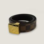Louis Vuitton riem Damier Ebene authentiek, Kleding | Dames, Riemen en Ceinturen, 80 tot 90 cm, Bruin, Louis Vuitton, Heupriem