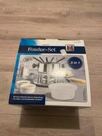Nieuwe HI Fondue-Set 3 in 1 - Edelstaal, Ophalen of Verzenden, Nieuw, Brander, Fondueset