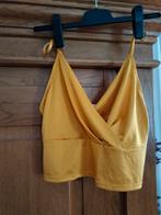 Okergele top,, Mt.M, zara, Kleding | Dames, Badmode en Zwemkleding, Ophalen of Verzenden, Zo goed als nieuw, Geel, Bikini
