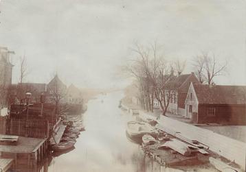Grote foto Amsterdam Hobbemakade Ruijsdaelkade ca. 1880-1900 beschikbaar voor biedingen