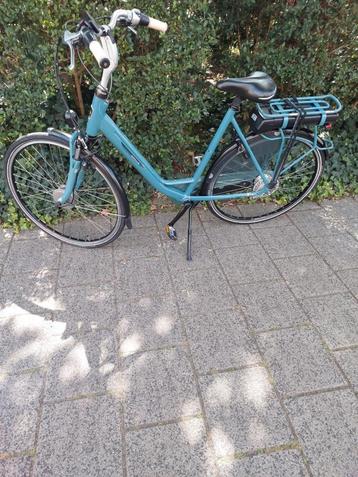 Batavus Elektrische Damesfiets - Blauw beschikbaar voor biedingen
