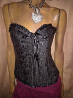 Nieuwe Korset Bustier - Maat L - Zwart, Korset, Ophalen of Verzenden, Zwart, Body of Korset