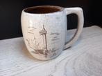 Fraaie keramische bierpul Euromast Rotterdam, pul, vaas bier, Antiek en Kunst, Antiek | Keramiek en Aardewerk, Ophalen of Verzenden