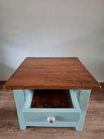 Opgeknapte salontafel, Huis en Inrichting, Tafels | Salontafels, Ophalen, 100 tot 150 cm, 50 tot 100 cm, Minder dan 50 cm