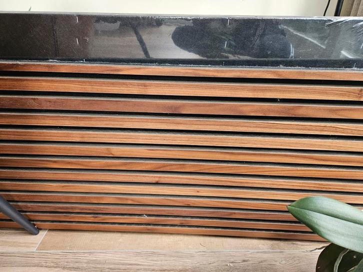 Akupanel Akoestische Wandpanelen Walnoot, Huis en Inrichting, Woonaccessoires | Wanddecoraties, Ophalen