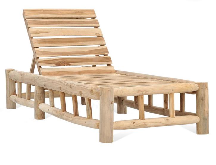 Ligstoel hout verstelbaar nieuw ZOMERACTIE🌱🌞, Tuin en Terras, Ligbedden, Zo goed als nieuw, Hout, Verstelbaar, Ophalen