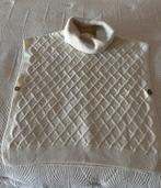 Tommy Hilfiger Wollen Cape Poncho One Size, Kleding | Dames, Truien en Vesten, Maat 38/40 (M), Beige, Ophalen of Verzenden, Zo goed als nieuw