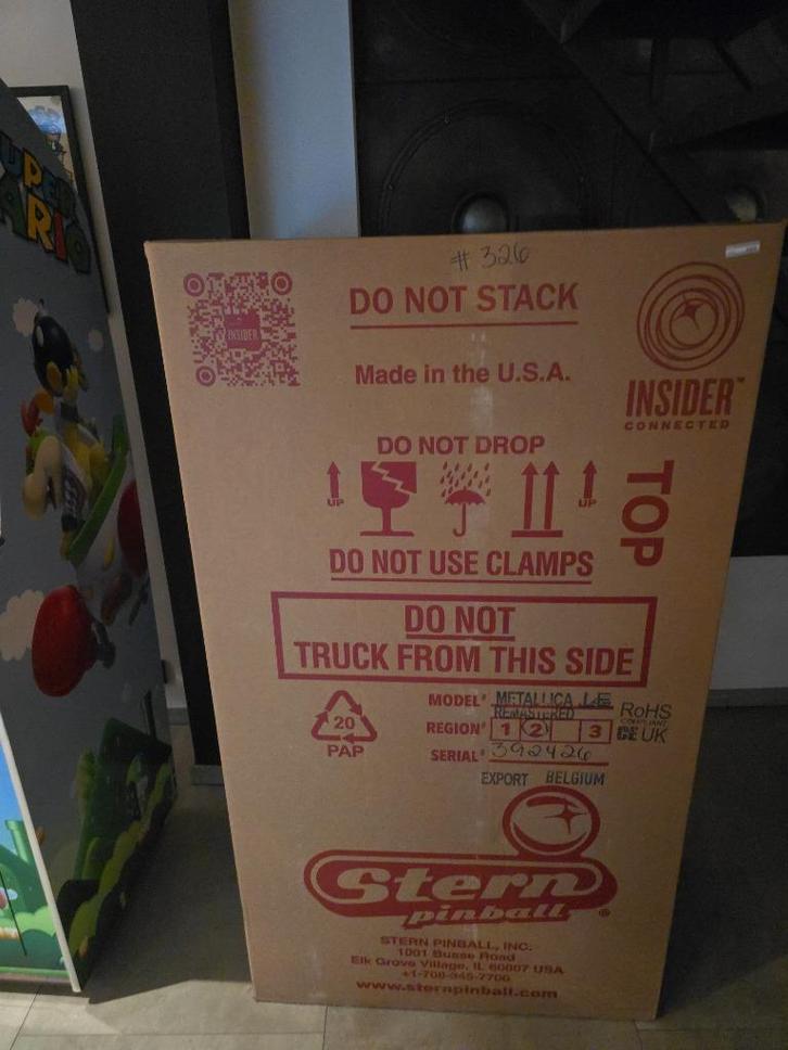 Metallica LE  NIB, Verzamelen, Automaten | Flipperkasten, Nieuw, Overige soorten, Flipperkast, Stern, Ophalen of Verzenden