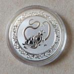 1 oz Zilver Black Turtle munt van 2021 Celestial serie Niue, Postzegels en Munten, Edelmetalen en Baren, Ophalen of Verzenden