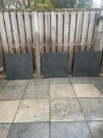 3 tegels natuursteen 80 x 80 cm, Tuin en Terras, Ophalen, Gebruikt, Natuursteen, Overige typen