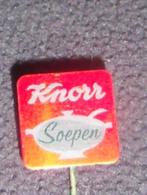 Knorr Soepen en sausjes speld uit de jaren 50 of 60 A, Ophalen of Verzenden, Gebruikt, Merk, Speldje of Pin