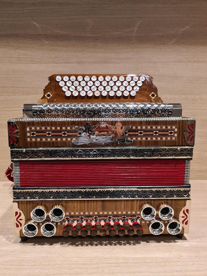 Kärntnerland Meister-Klassik 4 PROFI GCFB st. harmonica, Muziek en Instrumenten, Accordeons, Nieuw, Knopaccordeon, Overige formaten