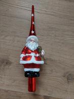 Kerstboompiek kerstman van glas en andere kerstartikelen, Ophalen, Zo goed als nieuw