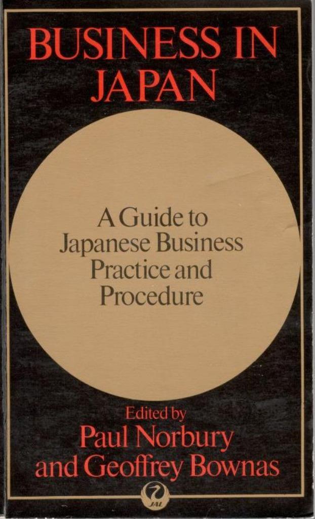 Business in Japan. A Guido to Japanese Business Practice and, Boeken, Geschiedenis | Wereld, Gelezen, Azië, Ophalen of Verzenden