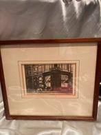 Oude foto Dordrecht, Raamstraat/Begijnhof 1906, herdruk 1965, Antiek en Kunst, Kunst | Tekeningen en Foto's, Ophalen of Verzenden