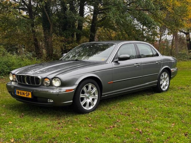 Jaguar XJ 3.0 175KW AUT 2004 Grijs, Auto's, Jaguar, Particulier, XJ, ABS, Adaptieve lichten, Alarm, Boordcomputer, Centrale vergrendeling